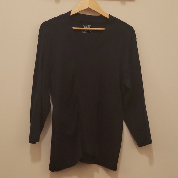 Navy Lightweight Sweater | Hasting & Smith 1X - Picture 1 of 3